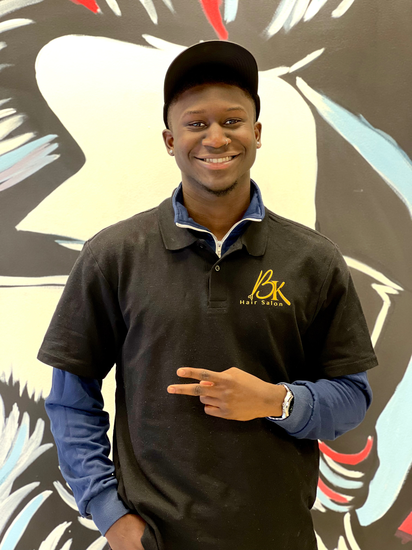 BK Chris, barber at BK Hair Salon