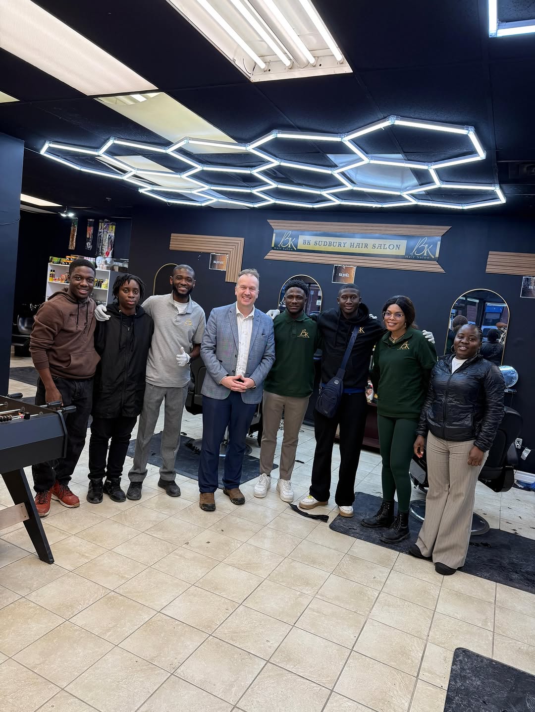 We were honored to have the Mayor of Greater Sudbury @paullefebvresudbury visit 